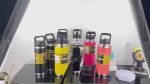 2 1100ml Thermos Cups Sports Portable Cups 2 1100ml Outdoor Cups Two Types of Household Cups with Different Lids Office Cups Multifunctional Thermos Cups