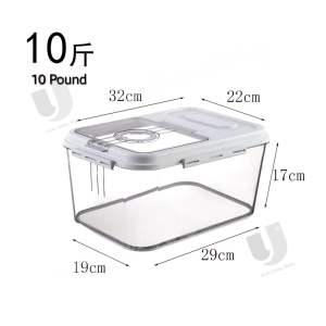 [Local Seller] Large Capacity Rice Bucket Insect-Proof Moisture-Proof Sealed Storage Box Rice Storage Bucket Box Household Flour Grain