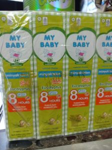 my baby minyak telon plus eucalyptus 90ml