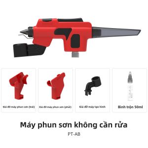 DSPIAE PT-AB Bộ Airbrush Không Cần Rửa Với Giá Đỡ Bút Đánh Dấu Để Thay Đổi Màu Sắc Nhanh Chóng Mô Hình Tỷ Lệ Tranh Người Chơi Mô Hình DIY Thủ Công Dụng Cụ Cầm Tay