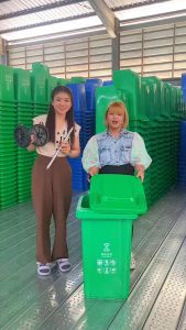 ถังขยะขนาดใหญ่ ถังขยะ ถังขยะกทม. 30L 50L 100L 120L 240L ถังขยะมีฝาปิด ถังพลาสติก สีเขียว/น้ำเงิน/เหลือง/แดง/ดำ ถังขยะใช้ในบ้าน/นอกบ้าน ถังขยะมีล้อลาก