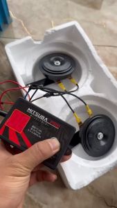 1 đôi còi đĩa ô tô xe máy 12v 24v VIAI VI-003 cao cấp siêu bền bỉ âm thanh to