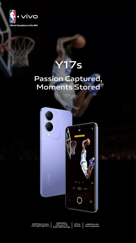 NEW] vivo Y17s cellphone 50MP rear hd camera 128GB ROM mobile phone up to  1TB Expandable Storage 4GB+4GB RAM gaming phone 5000mAh Battery 15W fast  charge vivo smartphone android os