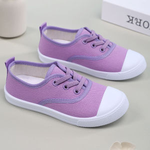 DSF Studio classmates canvas shoes new middle-aged and older childrens baby single shoes fashionable versatile male and female classmates lightweight casual shoes 1-6 years old