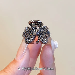 Princess Style Hair Claw Clip Summer Fashion Womens Mini Diamond Decorated Hair Accessories Side Bangs Styling Hairpins