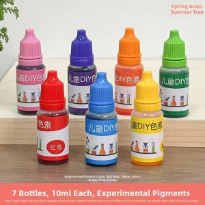 Three Primary Color Dyeing Food Grade Childrens Science Kit Dropper