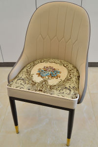 Modern Minimalist Thin Nordic U-Shaped Dining Chair Cushion All-Season Anti-Slip Arc Shaped Luxury Home Furniture Accessories