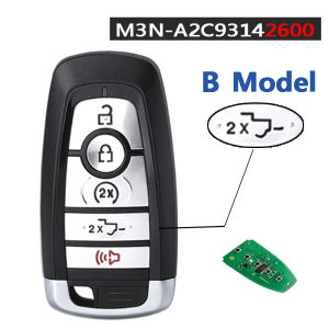 KEYECU M3N-A2C93142600 902MHz ID49 Chip Smart Remote Key Fob for Ford Edge Mustang Lincoln Navigator Nautilus Aviator Corsair