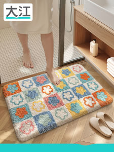 Dajiang (大江) | Quick-Drying Anti-Slip Floral Design Bathroom Mat