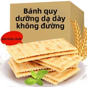 Bánh Quy Nước Không Đường Thêm Có Lợi Cho Sức Khỏe Dạ Dày Vị Mặn Đơn Giản