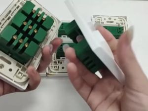 BLINGOO Light Switch Outlet Wall Switches 1way 2way 3way universal socket Wall Power Socket Home lamp switchs