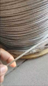 Cuộn 100 mét cuộn 50 mét Dây cáp mạ kẽm 3ly 4 ly 6ly 8ly dùng để làm dây phơi đồ cáp kéo màn bạt che nắng
