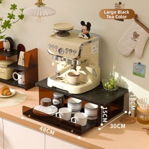 Compact Capsule Coffee Machine Stand Acrylic