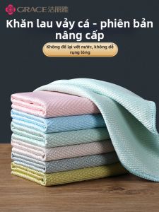 Grace | Khăn Lau Kính Không Gây Xước Thấm Nước Không Bụi