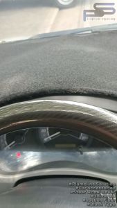 Universal Car Steering Wheel Cover Anti Slip Carbon Fiber Black No Smell-Type H Logos Available: HondaToyota Mitsubishi Accessories Accessory