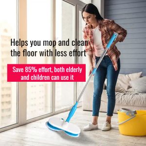 Household Automatic Cordless Mop: A Lazy Mop for Eco-Friendly Households