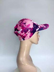 Women Stylish Baseball Caps Head Turban Hat with Visor Anti-UV Sun Protection Outdoor Head Wrap