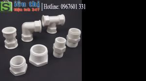 Nối Thu Ren Trong Ngoài Kép Ren Nhựa Chịu Nhiệt (2 chiếc)