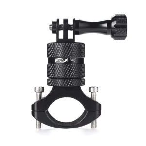 360° Rotary Aluminum Bike Bicycle Handlebar Mount for Gopro Hero 13 12 11 Insta360 X6 X5 GO Ultra DJI Osmo Nano Action 6 Camera