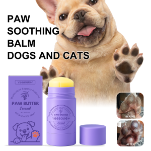 Paw Soothing Balm Dogs and Cats 30g Moisturizing Paw Pad Care Cream with Beeswax Mineral Oil Relieve Dry Cracked Paws Naturally