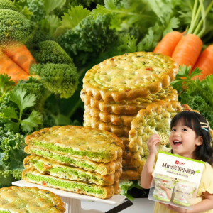 BESTORE | Healthy Vegetable Flavor Round Biscuits