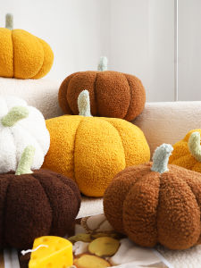 Đệm Hình Quả Cà Chua Halloween Dễ Thương Đệm Sofa Hình Quả Cà Chua Tròn Đệm Tròn Đệm Trang Trí Phòng Khách Đệm Lót Nệm PP Đệm Lót Nệm