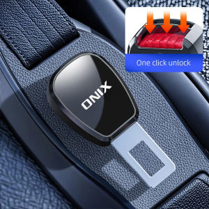 Car Seat Belt Extender Clip Buckle Universal Zinc Alloy Safety Belt Extension Insert Lock Socket for Chevrolet ONIX Accessories