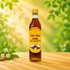 1 Chai 500ml Mật Ong Rừng Tay Nguyên Xuân Nguyên
