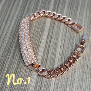 Gelang berlian tempahan model baru 100%mirip asli