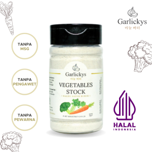 GARLICKYS Kaldu Jamur Ayam Kampung Sayur Sapi non MSG Halal MPASI Mushroom Chicken Beef Vegetable Stock Powder