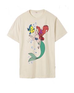 เสื้อยืดพิมพ์ลายแอเรียล