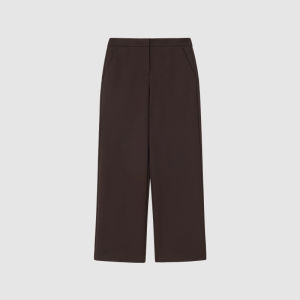 ICICLE | Thick Stretch Wool Roma Cloth Straight Pants