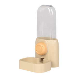 Wall Mounted Pet Waterer Food Grade Material Transparent Bottle Threaded Buckle Siphon Refill Multi Use