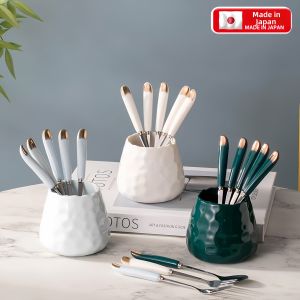 DADUXIN | Creative Luxurious Fruit Fork Set For Home And Restaurant With Storage Canister Safe For Kids
