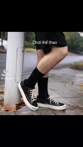 Tất cổ cao nam nữ Vớ nữ nam cổ cao chất liệu cotton mềm thoáng mát thấm hút mồ hôi dễ phối đồ