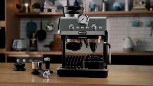 Máy Pha Cà Phê Tự Động Delonghi Specialista Prestigio EC9155 Delonghi Coffee Maker Máy Pha Cafe Espresso Cappuccino Delonghi Coffee Maker Áp Suất 19 Bar Nhập Đức BH 12 Tháng