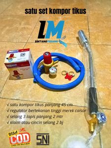 paket komplit kompor tikus ukuran 55 cm