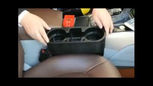 รถยนต์ ที่วางแก้ว ที่วางขวด ร่วมกับ ใช้ได้ในการเก็บของเอนกประสงค์