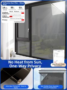 O Margo | Sun Protection UV Blocking One Way Vision Heat Insulation Anti-Peeping Window Sticker