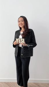 ELYCLOTH | YESI CARDIGAN | CARDIGAN RAJUT WANITA PREMIUM FURY KNIT