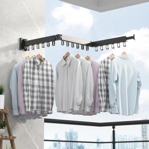 No-Drill Adjustable Balcony Drying Rack