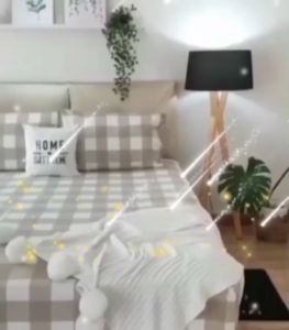 Promo Spesial: Beli 1 Dapatkan 1 Sprei Kotak Emily Korea Aesthetic 3D