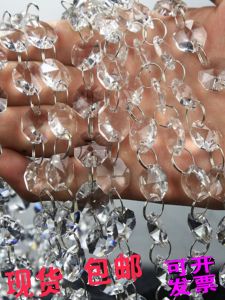 Rèm Hạt Ngọc Trai Bát Giác Pha Lê Phụ Kiện Trang Trí Đèn Mặt Dây Chuyền Đèn Pha Lê Trang Trí Treo Trần Khách Sạn Chuỗi Hạt Hôn Lễ Cưới