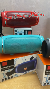 ( Tặng Kèm Dây Đeo Cao Cấp ) Loa Bluetooth Charge 4 Mini Plus Âm Siêu Trầm Pin Trâu Bass Hay Nhiều Mùa Sắc - Lỗi 1 đổi 1