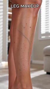 lakerain | Leg Makeup Body Foundation With Gloves 3 Shades Moisturizing Water Resistant Soft Focus Even Skin Tone Long Wear Body Cosmetic
