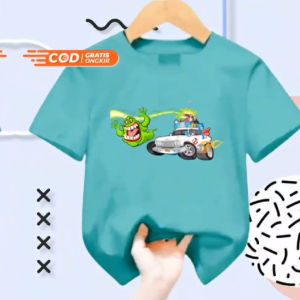 Kaos Anak Cowok & Cewek Lengan Pendek Usia 1-12th Ghostcar