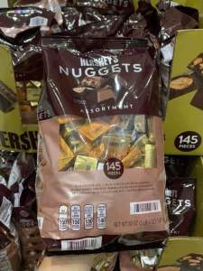 Chocolate Hershey’s Nuggets 145 Viên Mix 4 Vị 147 kg Của Mỹ - Date 06/2027