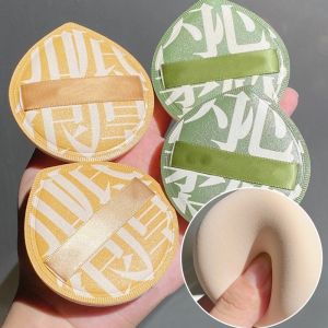 Triangle Round Cosmetic Puff Dry Wet Usable Soft Air Cushion Powder Foundation Portable Sponge Cotton Makeup Puff