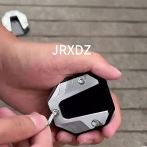 Aluminum Alloy Universal Bike Kickstand Foot Grip Enhanced Stability Adjustable Side Stand Scooter Motorcycle Motor Scooters