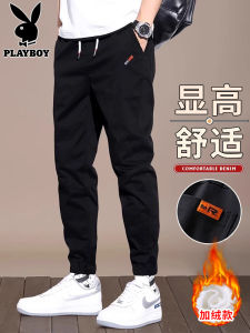 Quần Dài Công Sở Màu Đen Rộng Rãi Cho Nam Mùa Thu Đông Mới Quần Dài Thường Ngày Thời Trang Thương Hiệu Quần Dài Cotton